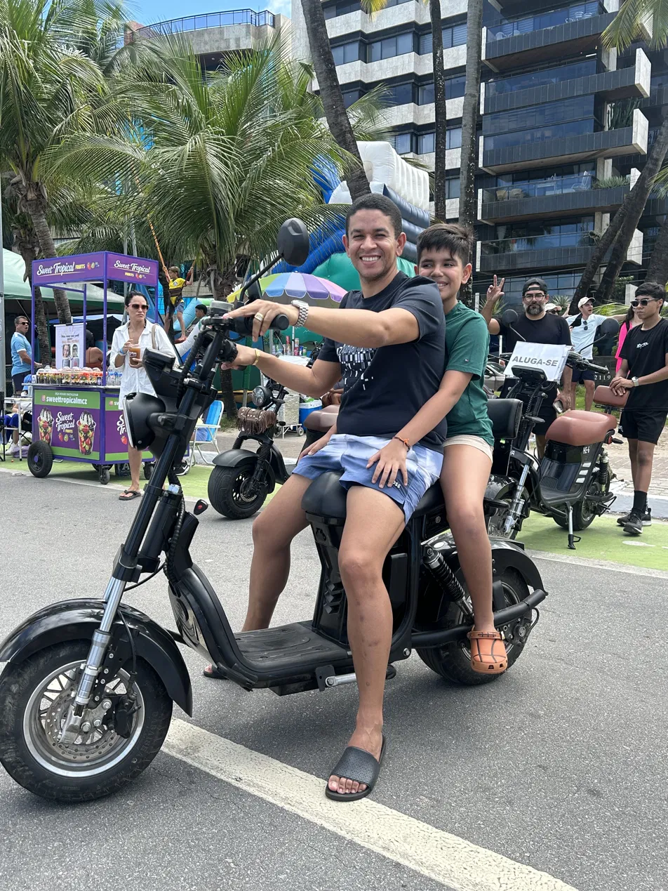 Experiência de passeio com a VoltGO