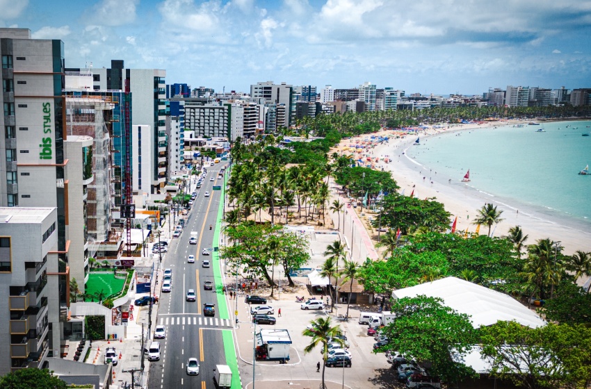Orla de Pajuçara em Maceió