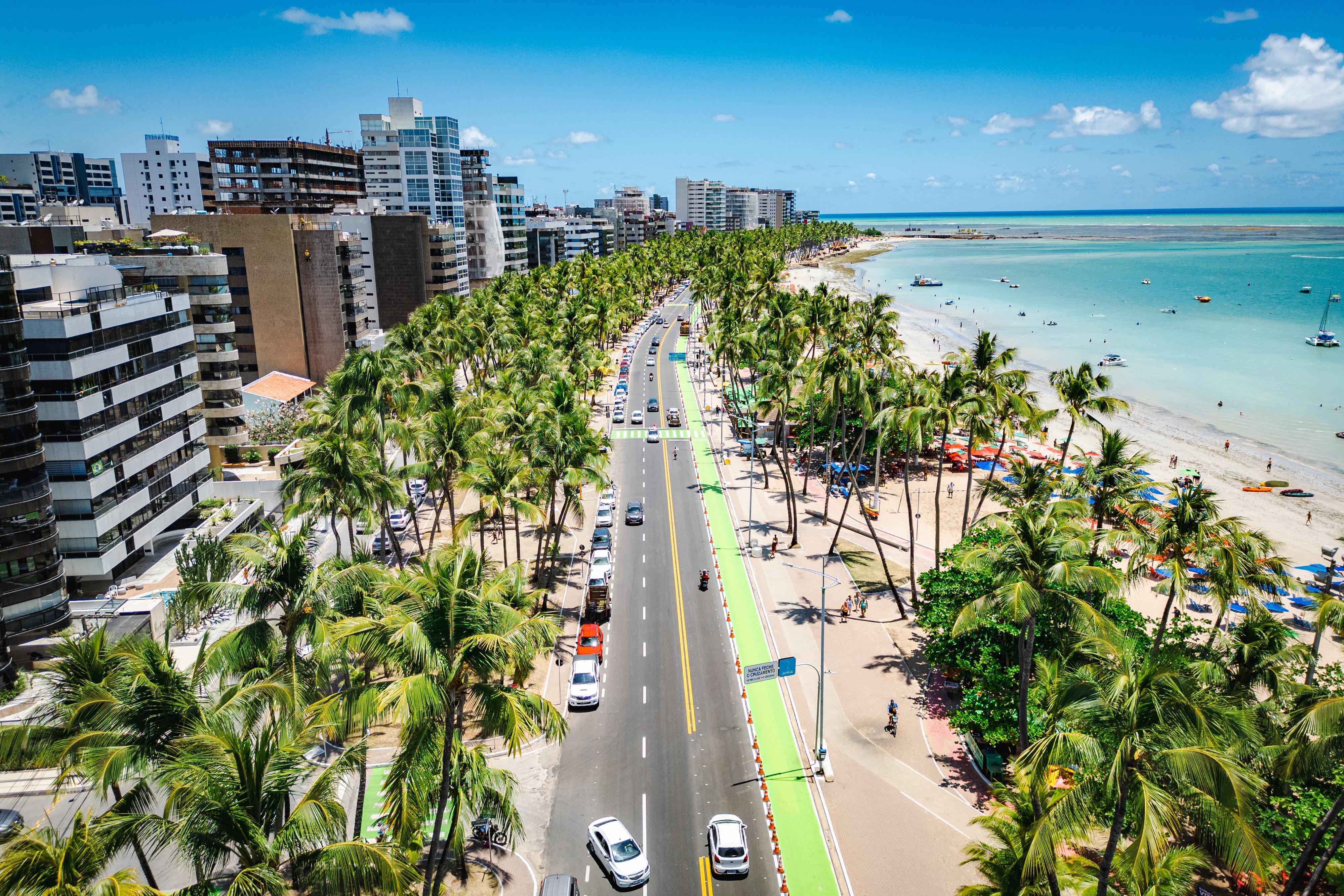 Praia de Ponta Verde em Maceió